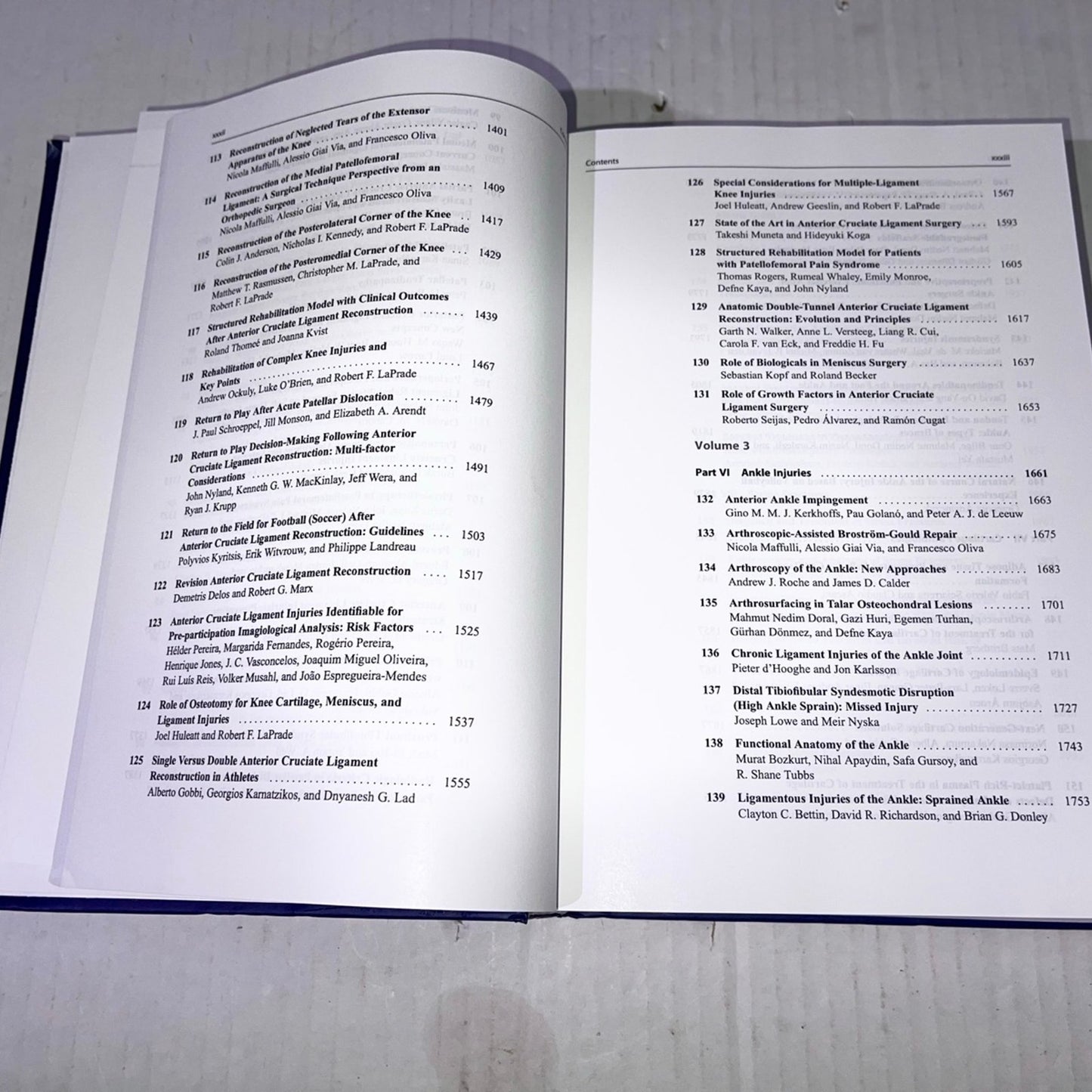 Sports Injuries: Prevention, Diagnosis, Treatment and Rehabilitation – Volume 3 (Second Edition) Editors: Mahmut Nedim Doral & Jon Karlsson