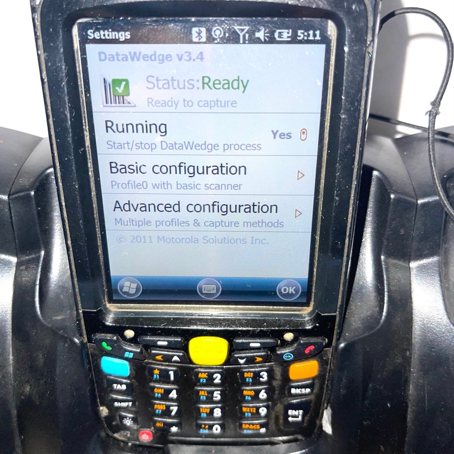 Zebra Motorola Mobile Computer MC65 Barcode Inventory Koisk-MRSP: $1,056 NOTE*