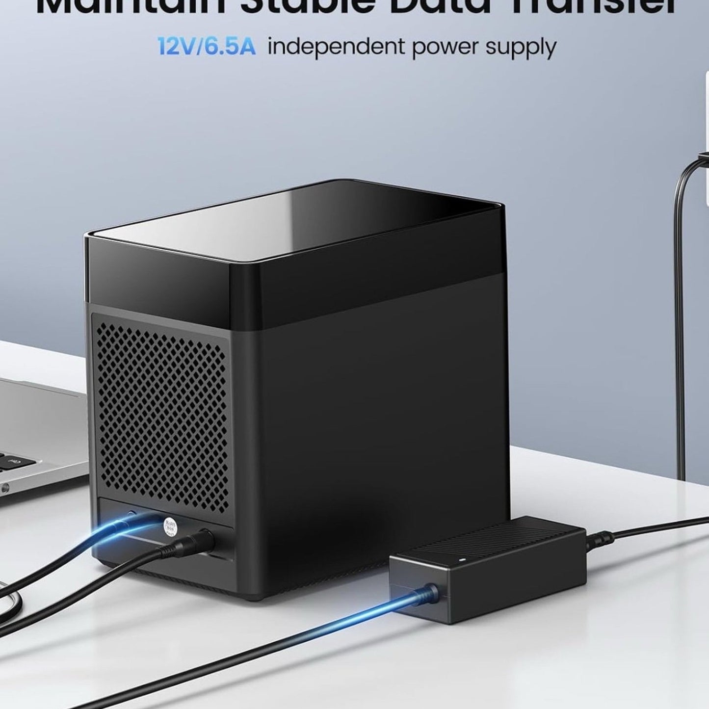 ORICO 5 Bay 3.5inch Hard Drive Enclosure USB 3.0 to SATA Magnetic Tool-Free External HDD Docking Station Case with 12V/6.5A Power Adapter for Family Storage Expansion Up to 90TB (5x18) - DS500U3 Seagate Barracuda ST2000DM008 2 TB 3.5" Internal Hard Drive