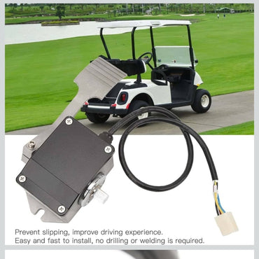 RJSQ 001 Metal Throttle Pedal 0 to 5V Accelerator Throttle Pedal Replacement for EV Cart