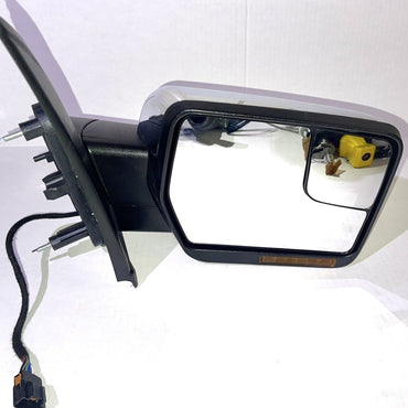 Right Mirror Power Heat Power Folding Chrome Cover PASSENGER Side 2011-2014 Ford F-150 FO1320412
