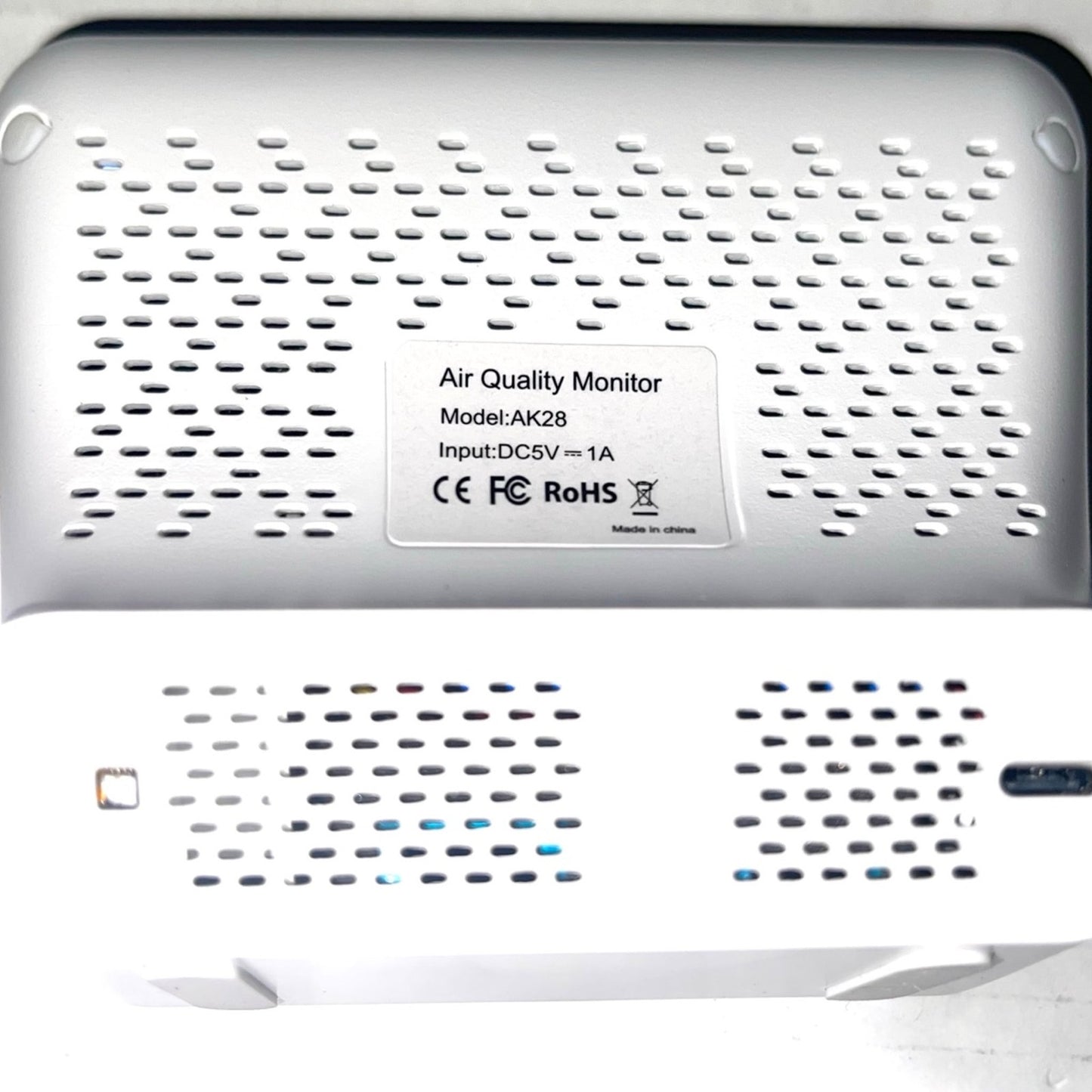 Professional Indoor Air Quality Monitor 7X AQI Alarms,16 in 1 Portable Real-Time Detector for PM2.5 | PM10 | CO2 | TVOC | HCHO | Temp | Hum for Home Cars Plants Pets