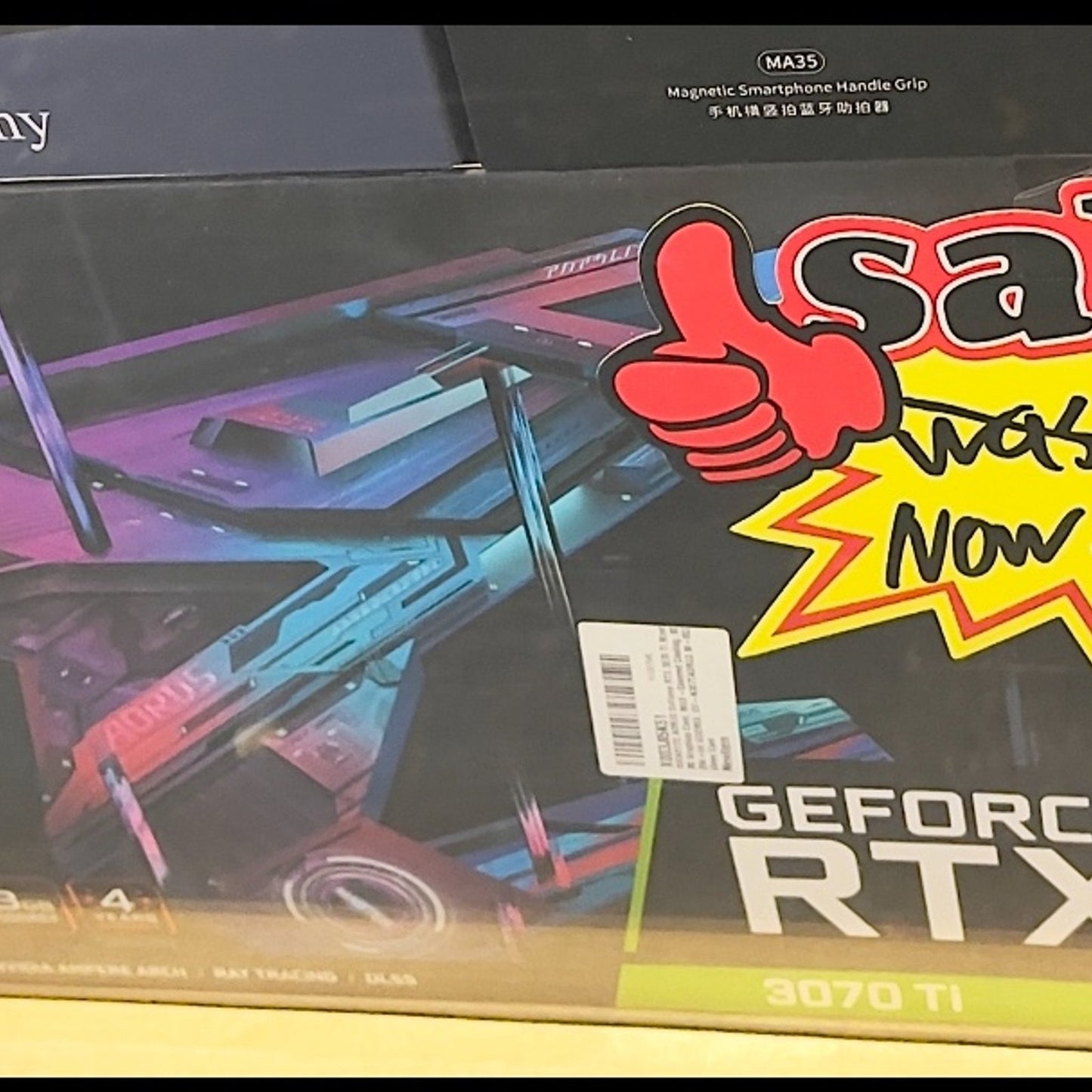 GIGABYTE GPU GeForce 3070 Ti RTX Graphics Card AORUS Master 8G 256B GDDR6X MAX!!