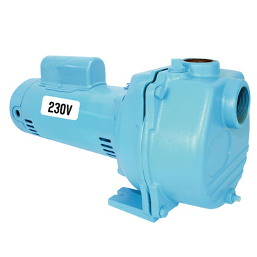 Little Giant LSPH-200-C 2 HP, 230V 84 GPM, 57 PSI High Pressure Sprinkler/Irrigation Pump, Blue, 558298