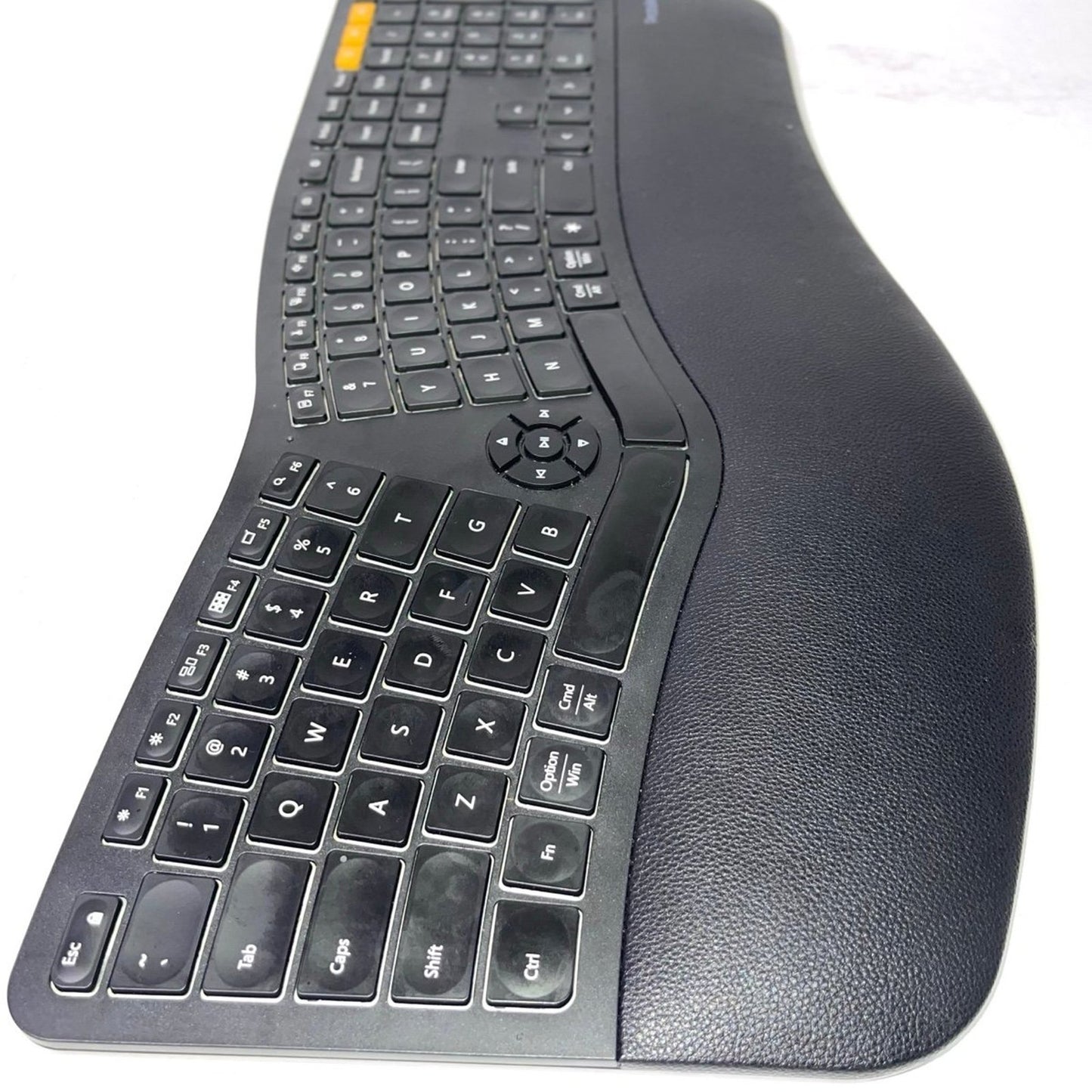 ProtoArc Backlit Bluetooth Ergonomic Keyboard, EK01 Plus Full Size Wireless Spli