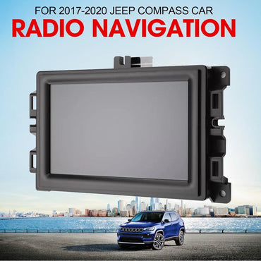 7" LCD Touch Screen w/ Frame For 2017-2020 Jeep Compass Radio Navigation Replace