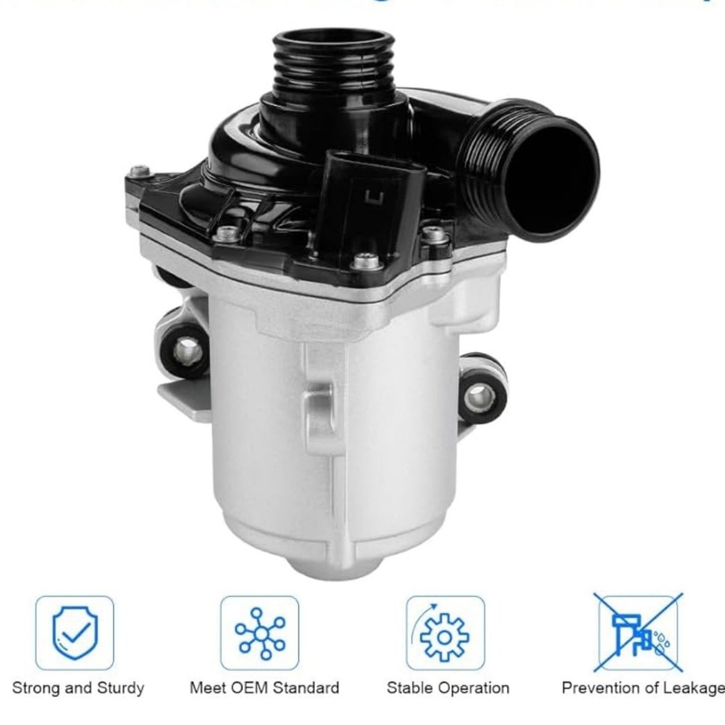 Electric Engine Water Pump For BMW E70 X5 3.0s 4.8i 2007-2009, X5 XDrive30i XDrive35d XDrive48i M 2009-2010 Coolant Pump For 599-961 11517568595 11517546996 11519894484