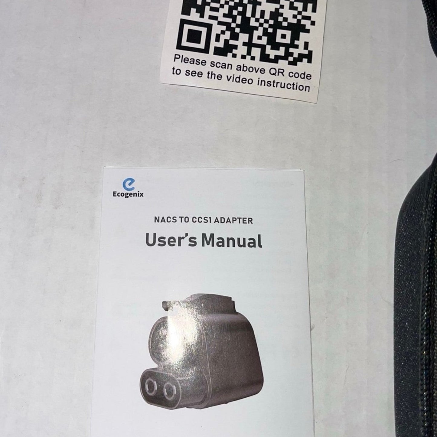 NACS to CCS1 Charging Adapter: Fast Charge NACS DC Chargers to CCS1 Adapter, Tesla Supercharger Adapter – 500A / 1000V Fit for Rivian R1T R1S R2 R3 EVs&Fit for Ford EVs