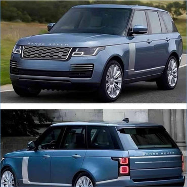 Car Emblems Badge for Land Rover Range Rover/Range Rover Sport/Range Rover Velar,1PCS/2PCS DIY Badge Decoration Hood Body Exclusive Logo Sticker Self-Adhesive Modification Replacement Accessories