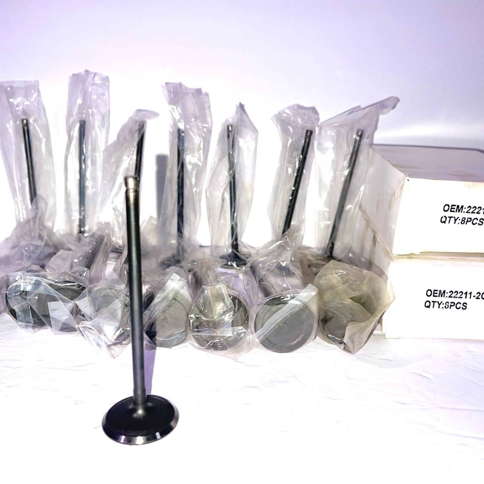 16X Engine Intake Valve & Exhaust Valve for 2012-2021 Hyundai Kia 1.8L 2.0L Replaces 22211-2E400 22212-2E000