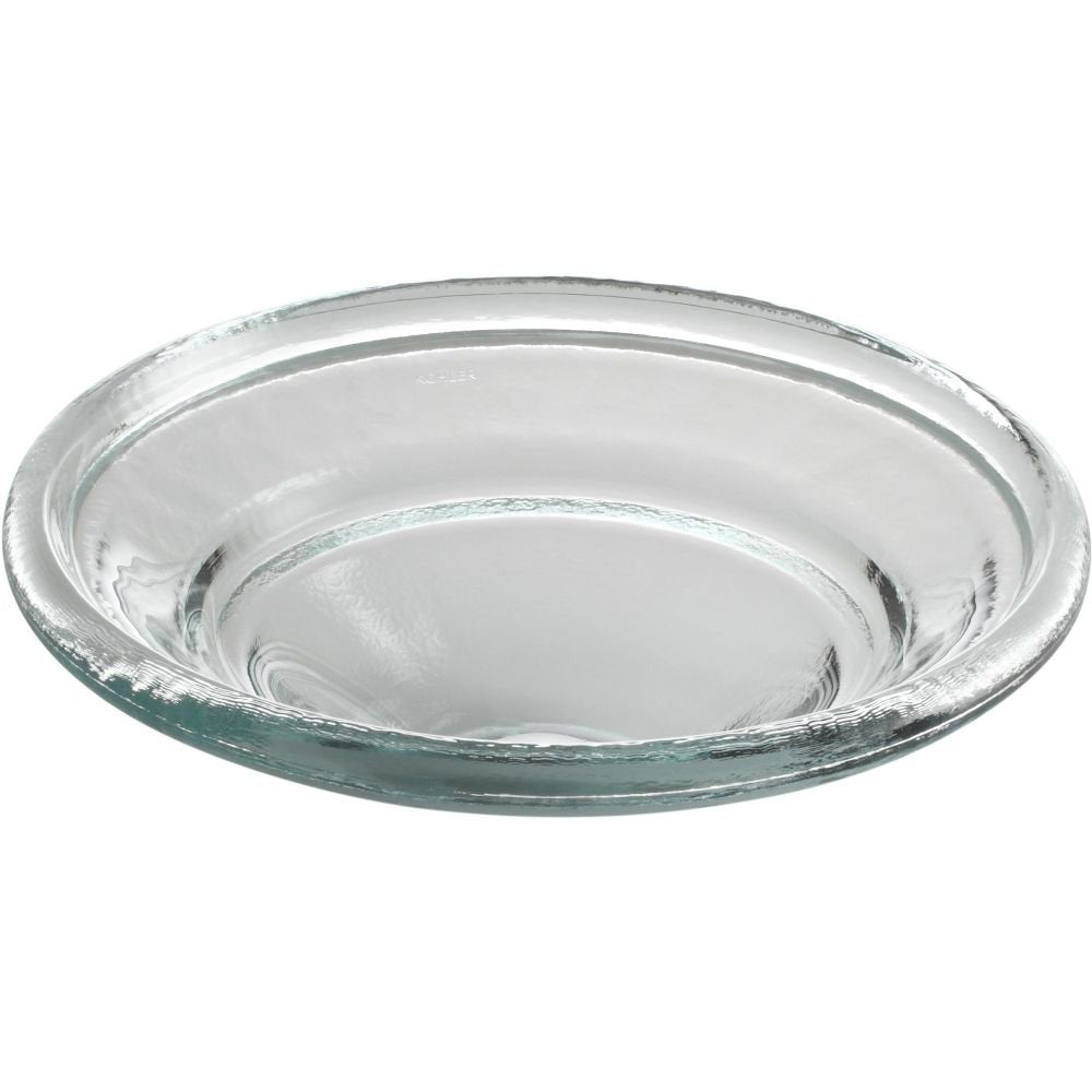 KOHLER Spun Glass Vessels Above Counter Glass Lavatory Sink-Ice New Open Box 2276-B11 17-1/2"
