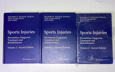 Sports Injuries Prevention, Diagnosis, Treatment & Rehabilitation
Volume 2-4 Second Edition Springer Reference VOLUME 2, 3 & 4