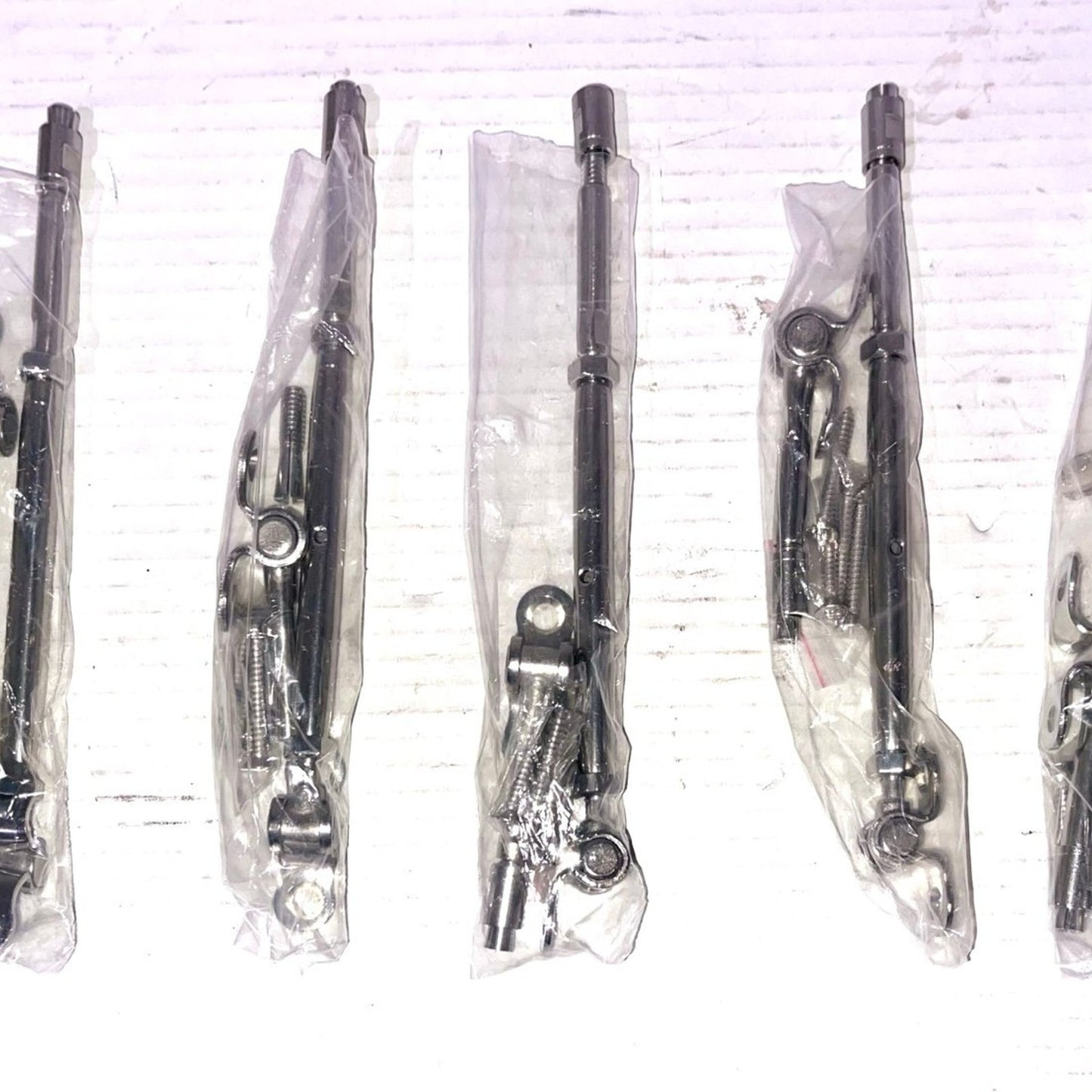 Cable Railing Hardware, 10Pairs Railing Kit, for 1/8 System, Adjustable Angle, T316 Marine Grade