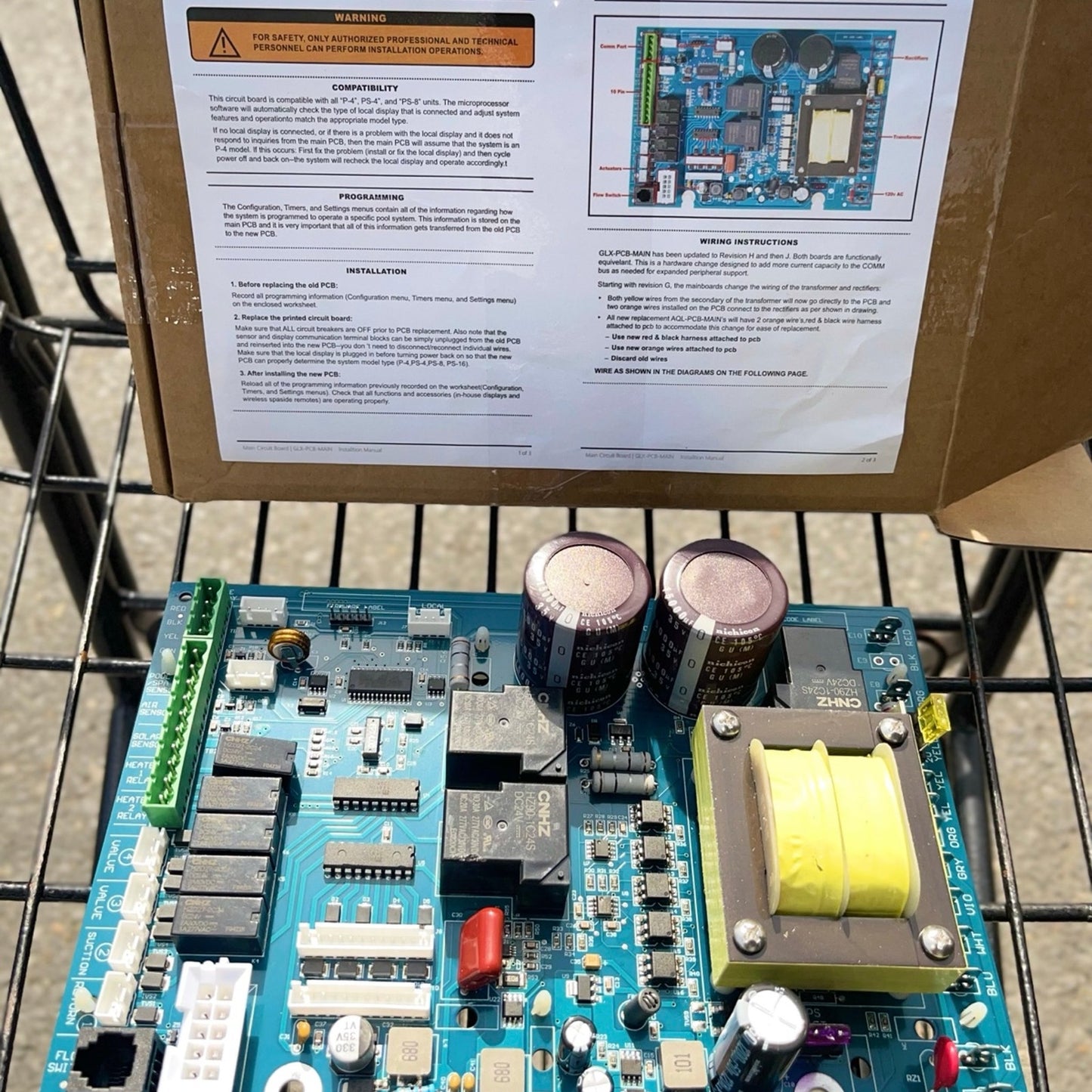 GLX-PCB-Mainboard for Hayward Goldline AquaLogic AquaPlus Poor SPA Automation Sy