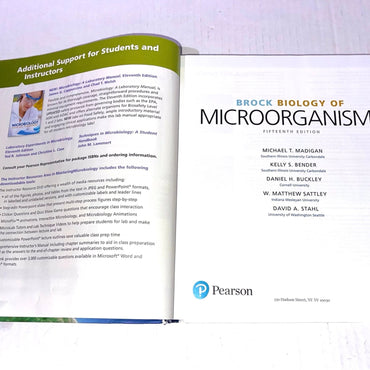 Brock Biology of Microorganisms Plus Mastering Microbiology with Pearson eText -- Access Card Package (15th Edition) ISBN-13: 978-0134268668, ISBN-10: 0134268660