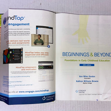 Beginnings & Beyond: Foundations in Early Childhood Education 10th Edition ISBN-13: 978-1305500969, ISBN-10: 1305500962