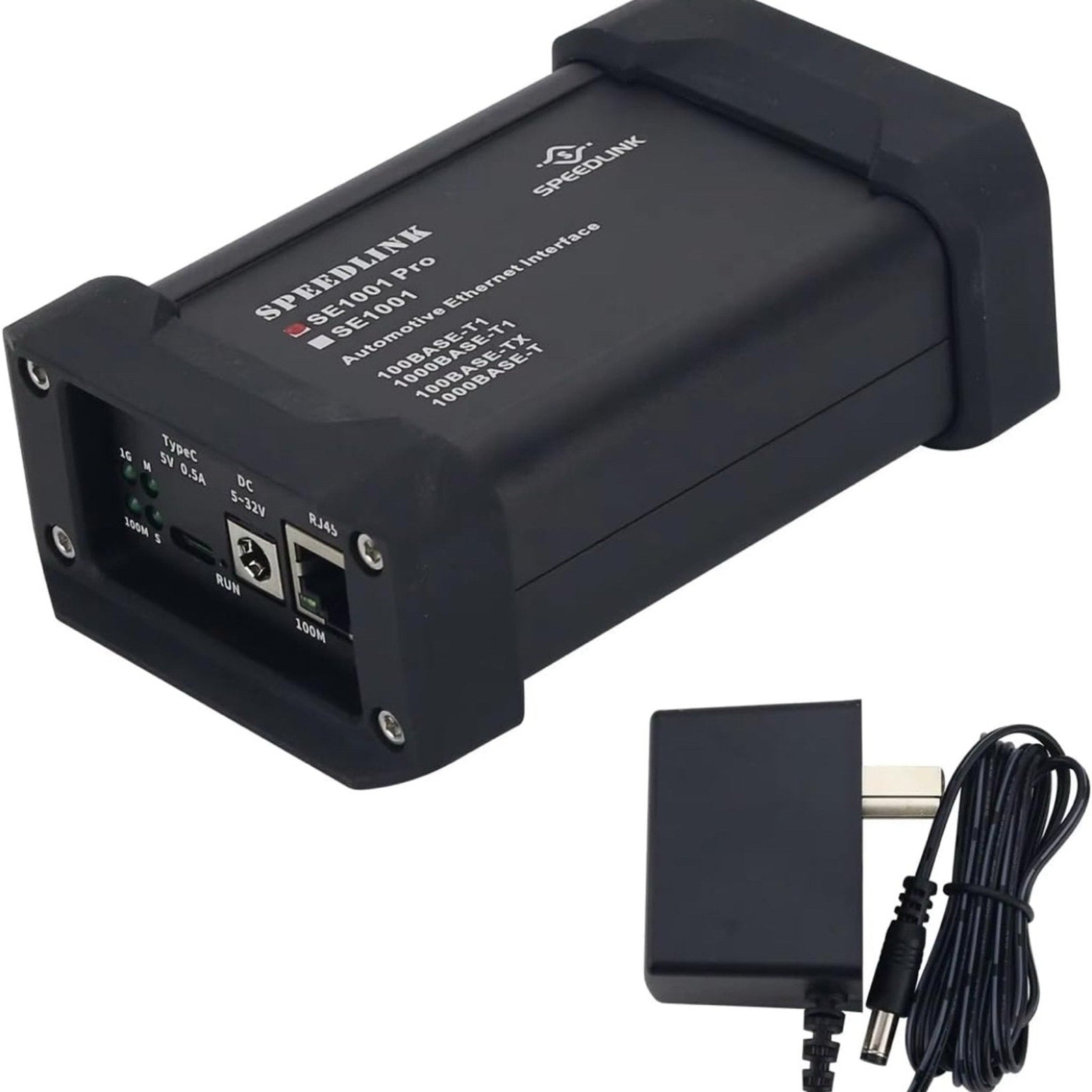 1000/100Base-T1 Automotive Ethernet Media Converter To RJ45 100Mbps/1Gbps - SE1001 Pro Automotive Ethernet Media Converter To RJ45 100Mbps/1Gbps - SE10