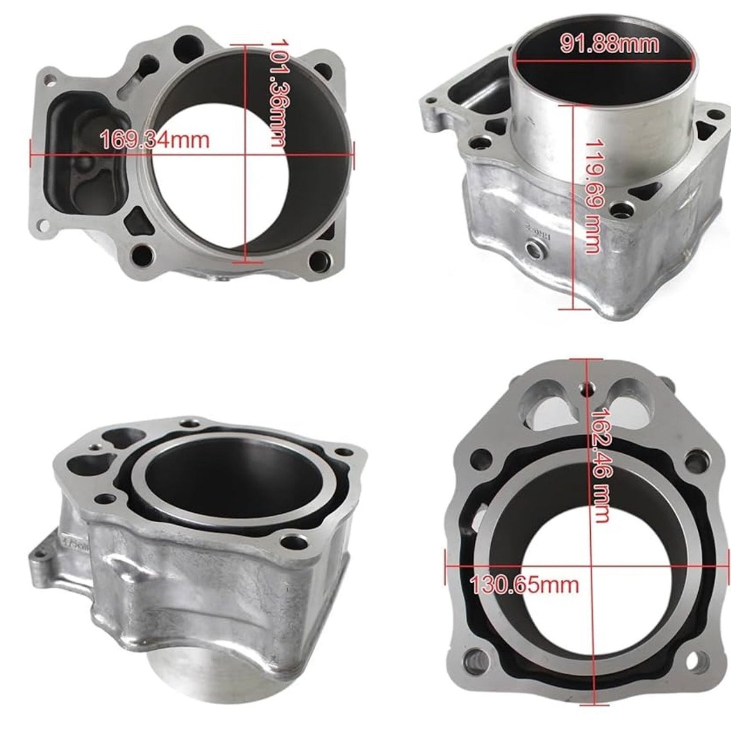 Cylinder Jug Piston Top End For Honda TRX500 Foreman Rubicon 500 12-19 FPE 475CM