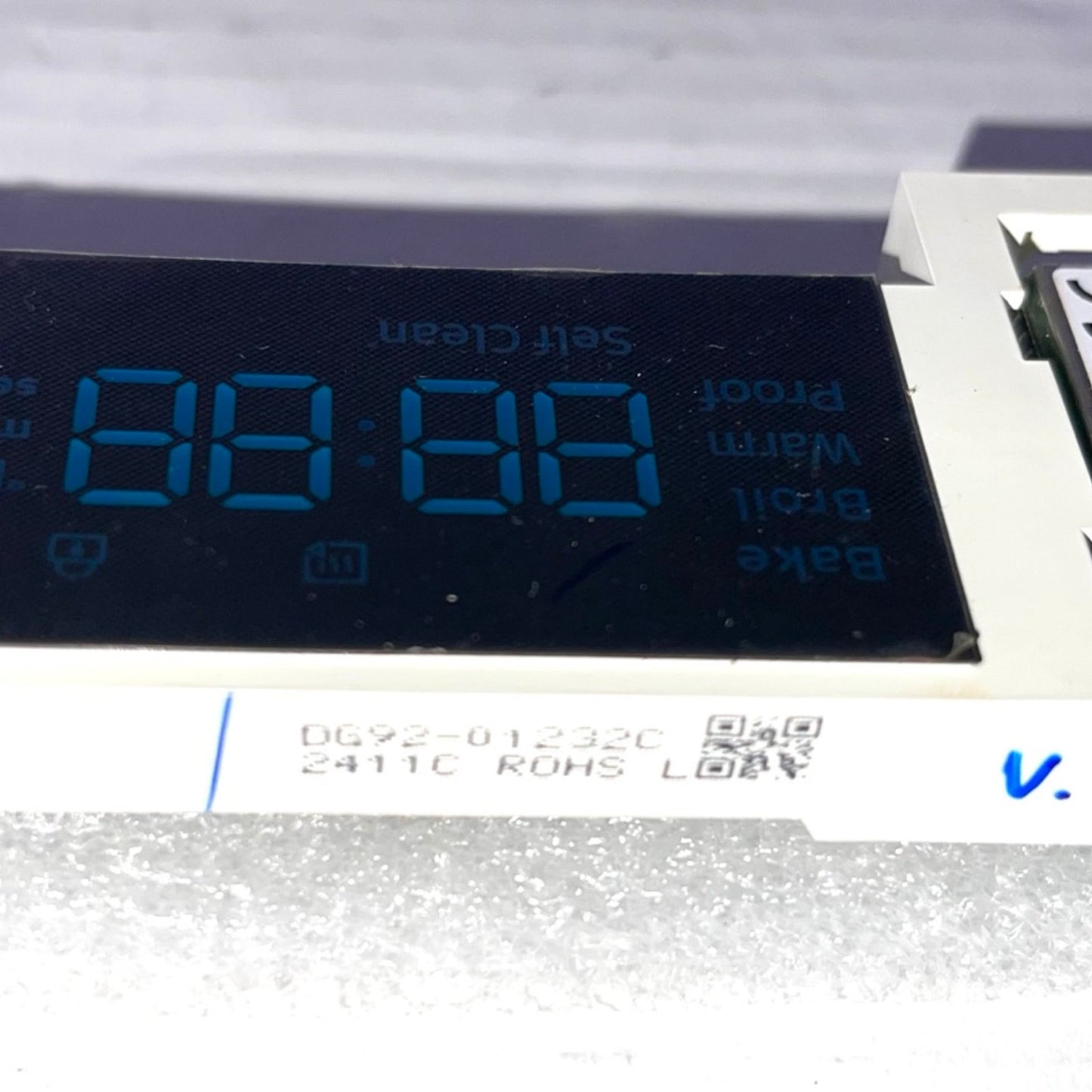 Samsung DG92-01232C Range Control Board + Module Display, PBA