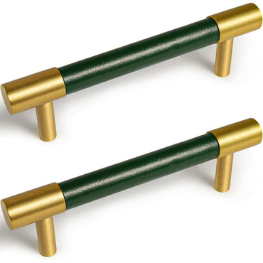 8PK 5” Barn Door Handle Sliding Door Pull Handle High Performance Handle Cabinet Door Drawer Kitchen Knobs Bathroom Heavy Duty Hardware Handle, Green