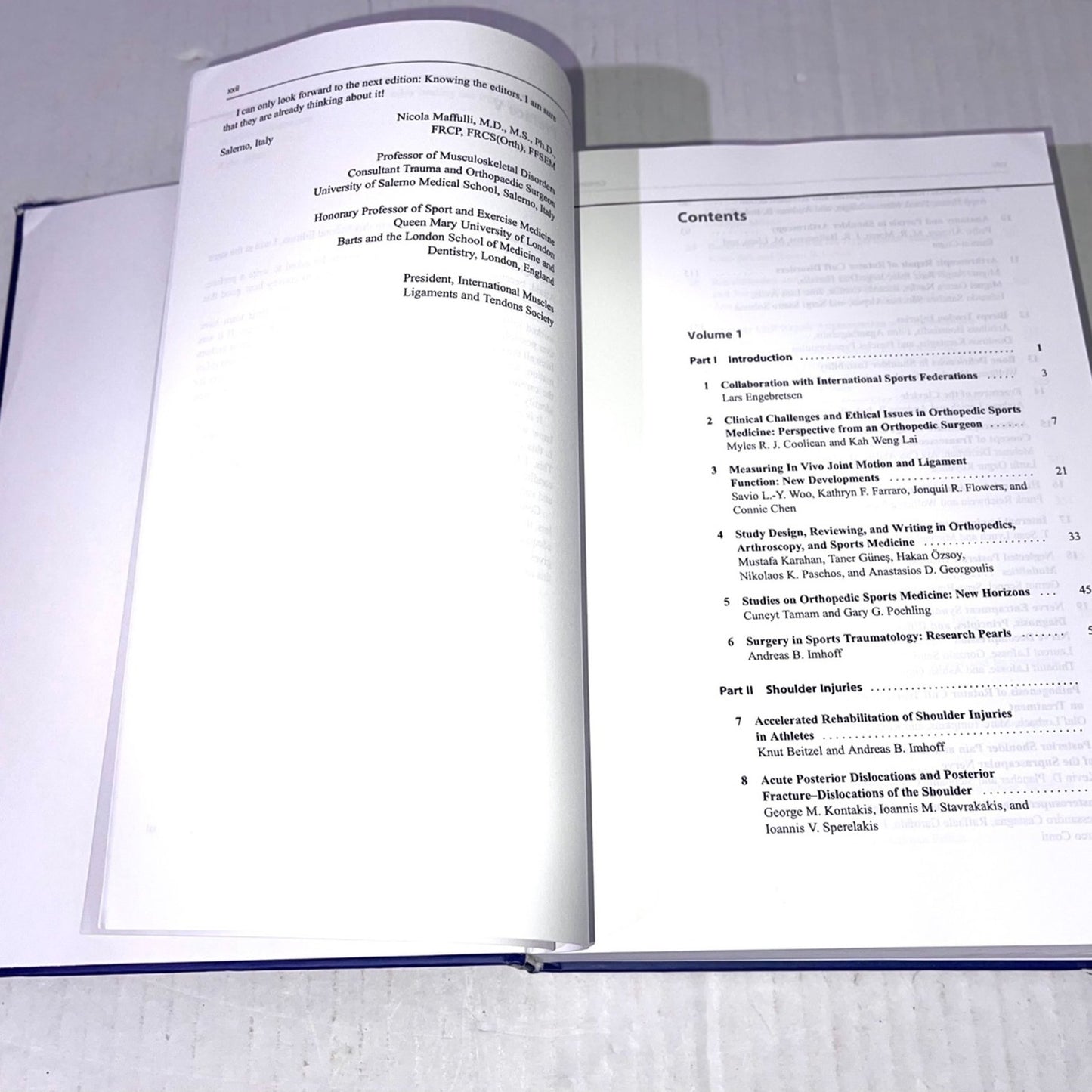 Sports Injuries: Prevention, Diagnosis, Treatment and Rehabilitation HARDCOVER ISBN-13: 978-3642365683, ISBN-10: 364236568X