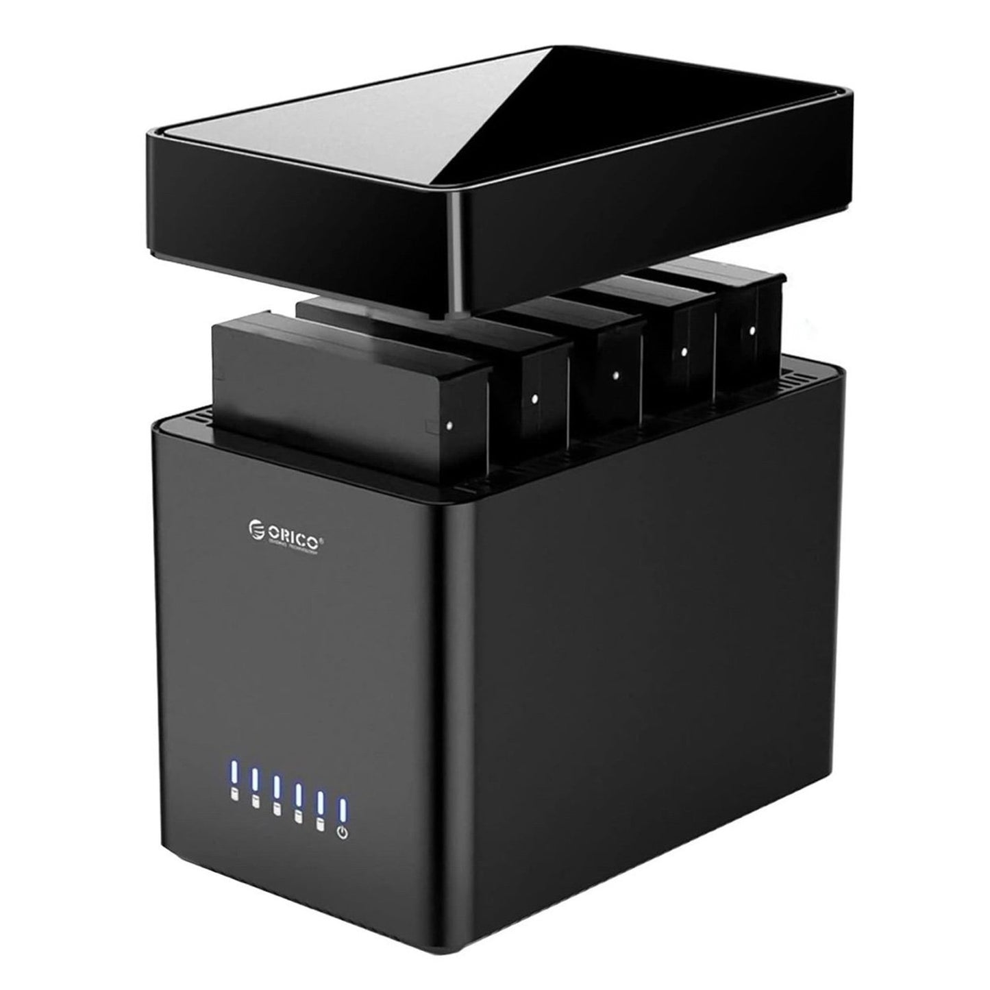 ORICO 5 Bay 3.5inch Hard Drive Enclosure USB 3.0 to SATA Magnetic Tool-Free External HDD Docking Station Case with 12V/6.5A Power Adapter for Family Storage Expansion Up to 90TB (5x18) - DS500U3 Seagate Barracuda ST2000DM008 2 TB 3.5" Internal Hard Drive