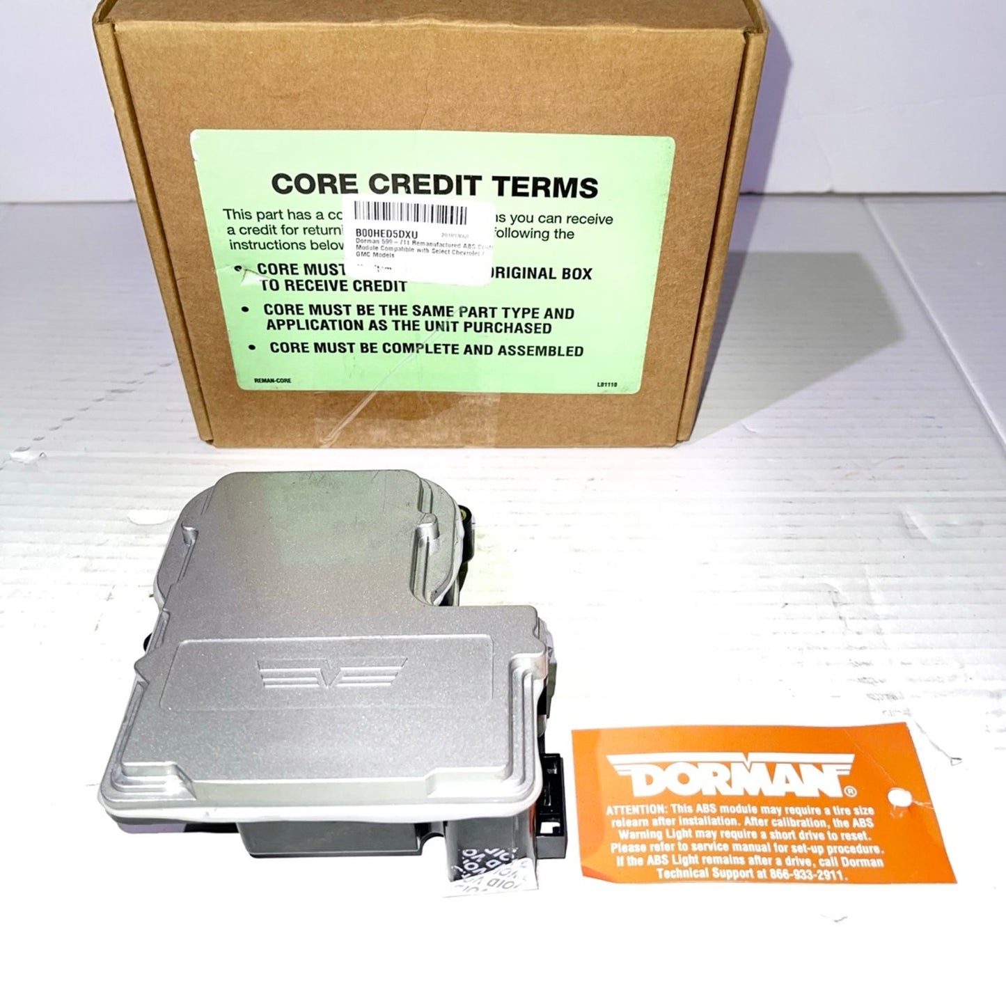 ABS Control Module Chevy / GMC BLAZER S10 JIMMY SONOMA Remanufact Dorman 599-711