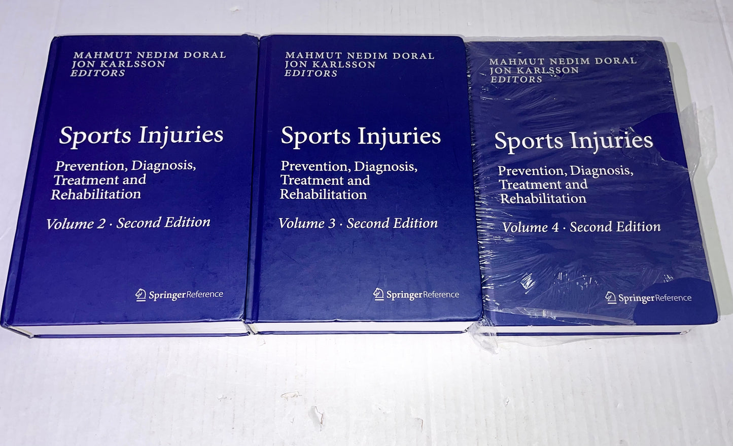 Sports Injuries Prevention, Diagnosis, Treatment & Rehabilitation
Volume 2-4 Second Edition Springer Reference VOLUME 2, 3 & 4