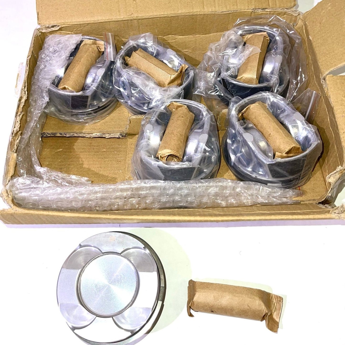 Engine Pistons Rings Set STD Bore 84mm for BMW F20 F21 F30 F10 X3 X4 X5 X6 N55B30 N55B30A 3.0L L6 Twinturbo 11258619196 Replacement] 6X