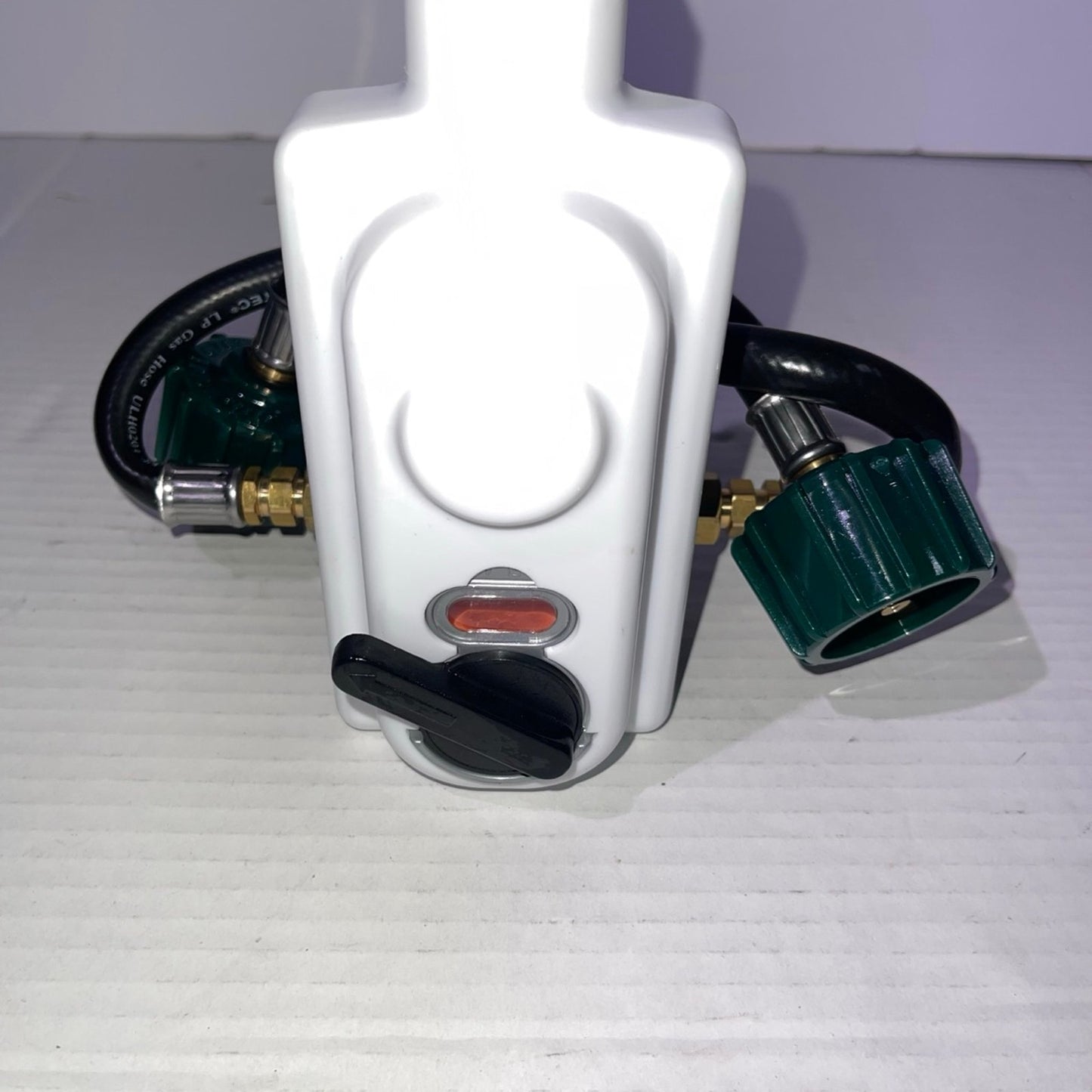 RecPro RV Propane Gas Regulator 2-Stage Auto Changeover | LP Tank Dual Hookup (w