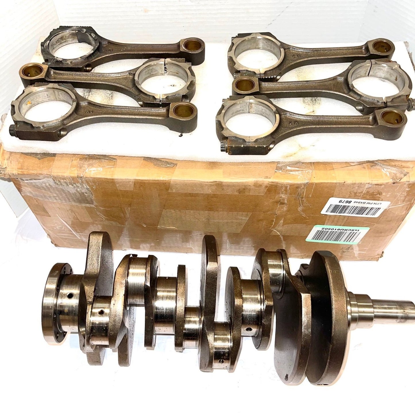 13401-31011 Crankshaft Connecting Rods Set For Toyota Tacoma 4Runner FJ Cruiser Tundra 2003-2015 4.0L V6 1GR-FE 13201-39235 11701-31080 11011-31040 13041-31090