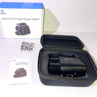 NACS to CCS1 Charging Adapter: Fast Charge NACS DC Chargers to CCS1 Adapter, Tesla Supercharger Adapter – 500A / 1000V Fit for Rivian R1T R1S R2 R3 EVs&Fit for Ford EVs