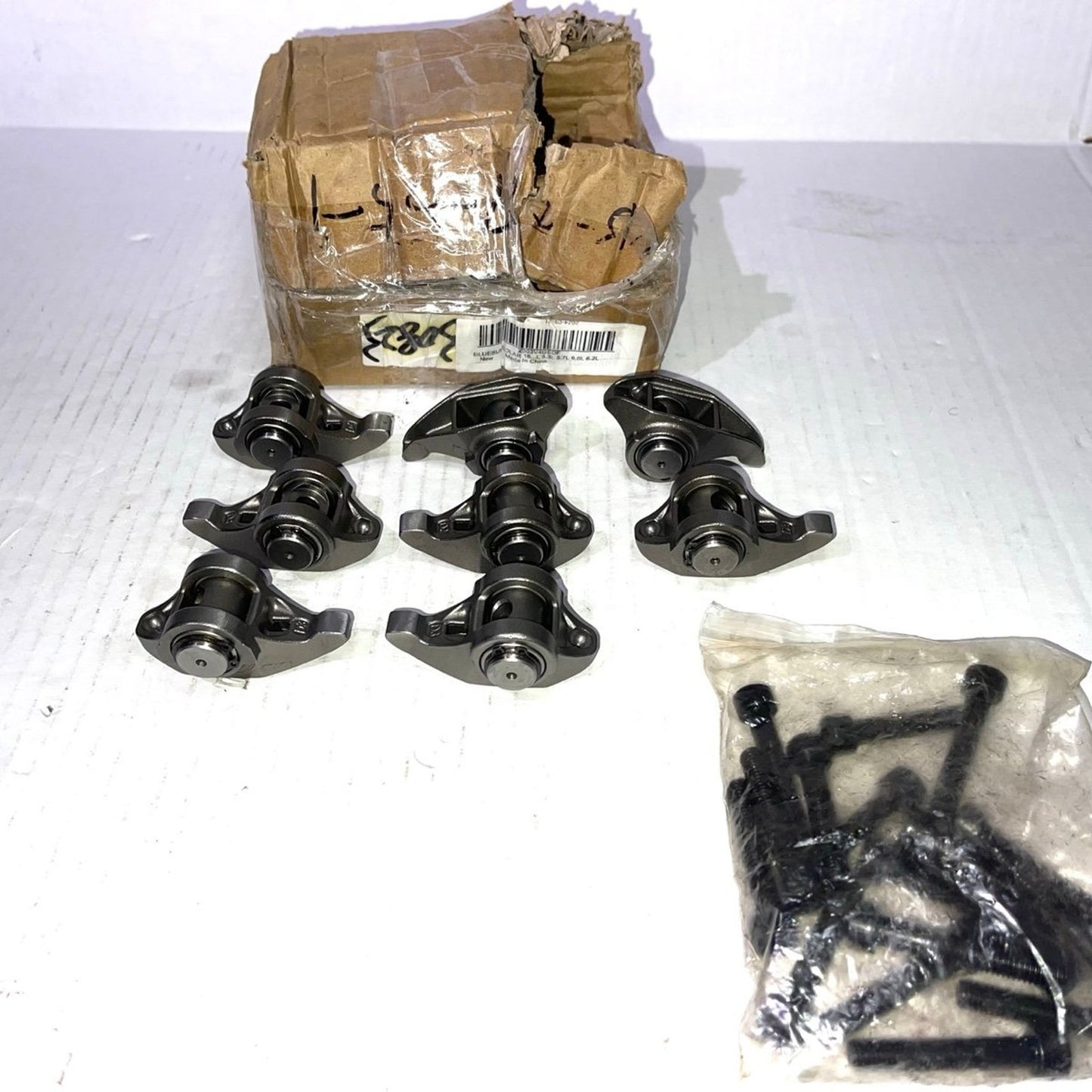 8Pcs Engine Rocker Arms Chevrolet GMC Pontiac Hummer 4.8L 5.3L 6.2L 12681275