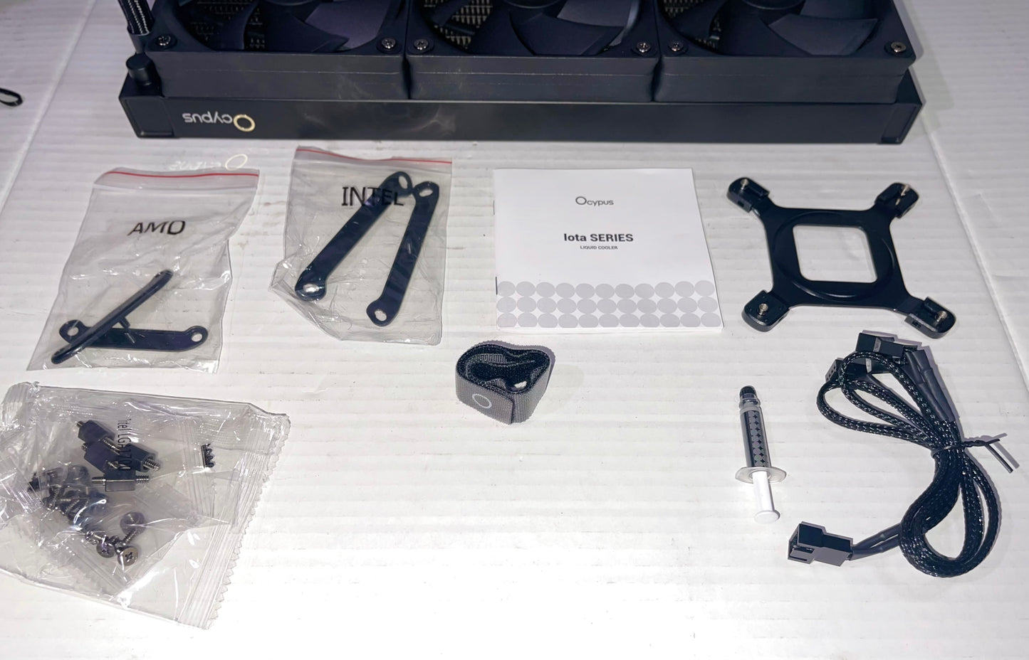 Iota L36 BK AIO CPU Cooler Liquid 360mm Temp Digital Display,ARGB Aluminum PUMP