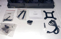 Iota L36 BK AIO CPU Cooler Liquid 360mm Temp Digital Display,ARGB Aluminum PUMP