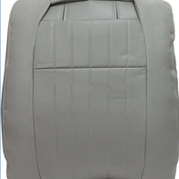 Chevy Impala SS 1994-1996 #143 Med Gray Perforated Leather Driver Passenger Side Top Lean Back Replacement Cover for Chevy Impala SS 1994-1996