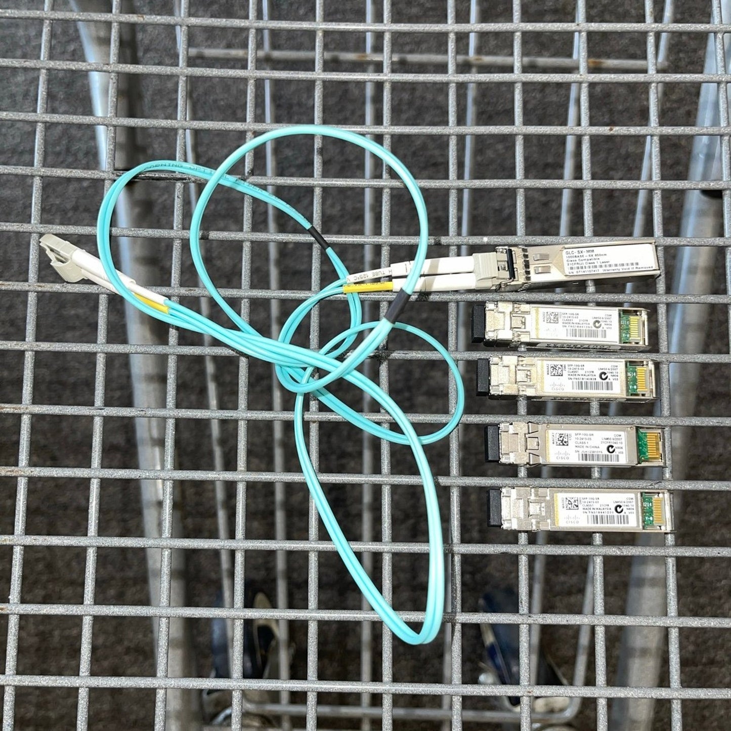 Cisco Transceiver Module LC Connector SX SFP‑10G‑SR 10GBASE‑SR SFP+ 5PK