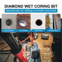 SALI Wet Diamond Core Drill Bits 2"/52mm Diameter, 15"/380mm Drilling Depth Conc