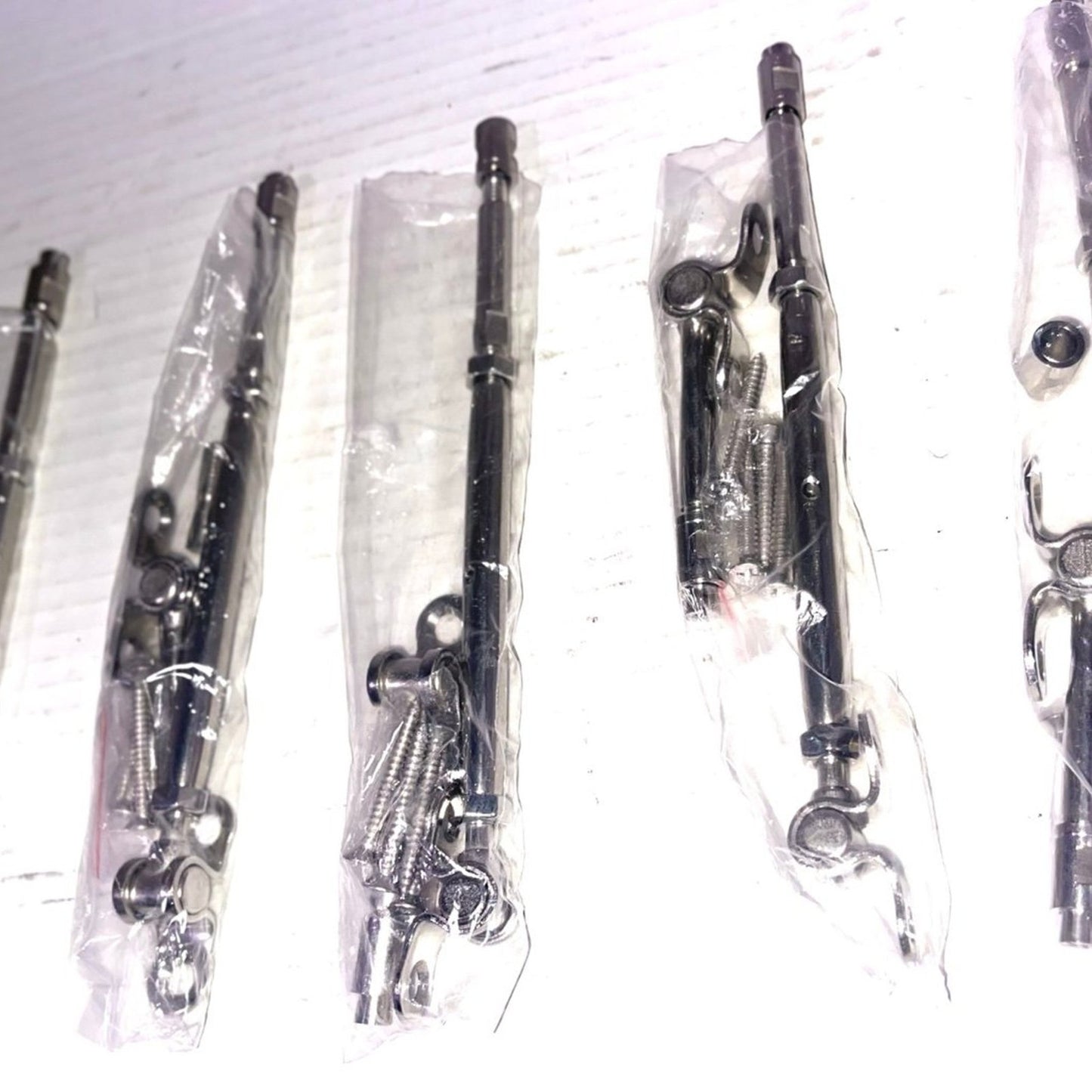 Cable Railing Hardware, 10Pairs Railing Kit, for 1/8 System, Adjustable Angle, T316 Marine Grade