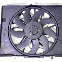 Engine Cooling Fan Assembly, Cooling Radiator Fan Replacement For BMW E60 525 530 545 645 E65 750, Replace 17427543282 17427514181