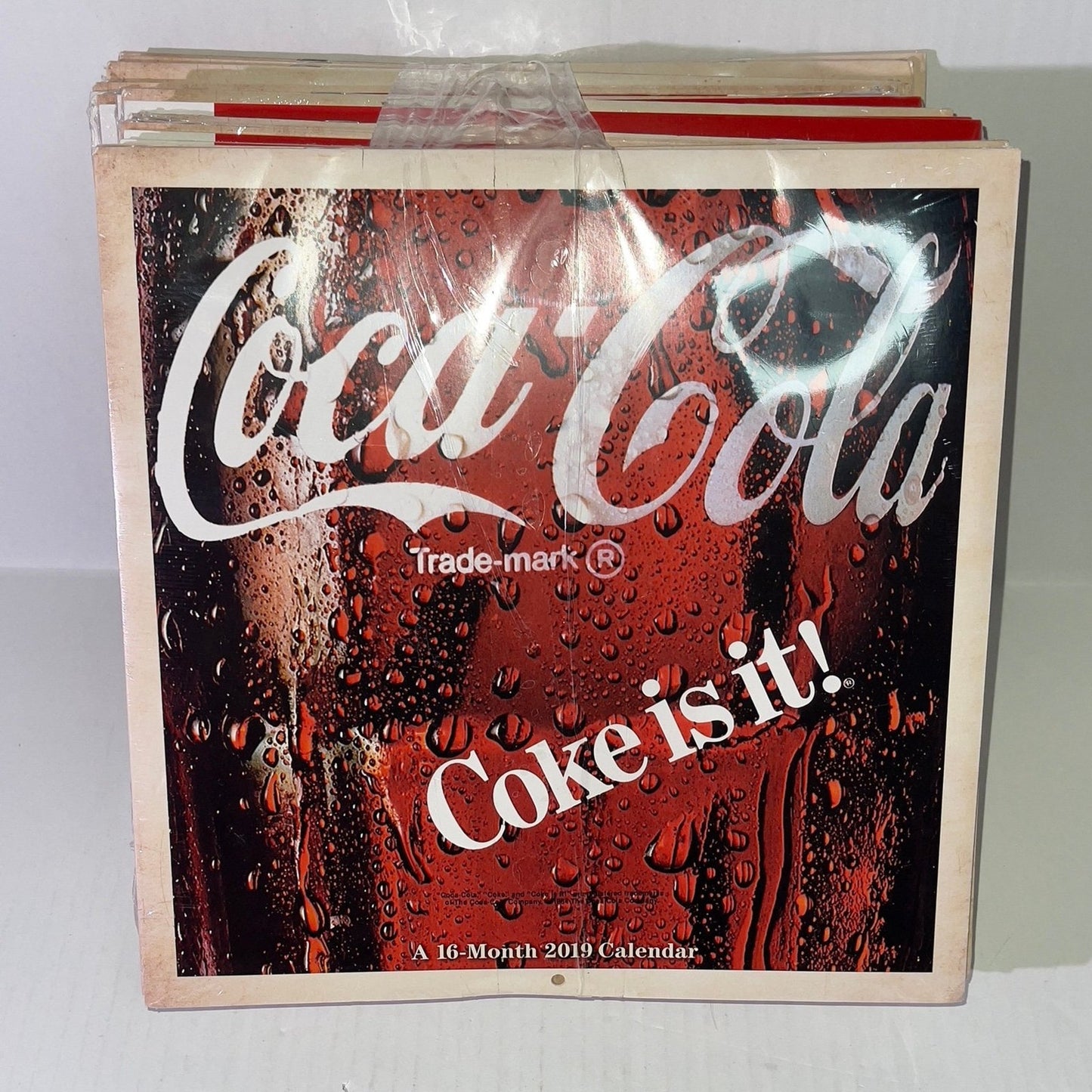32PK Coca Cola Wall Calendar (2019) A 16-Month 2019 Calendar FACTORY SEALED LOT