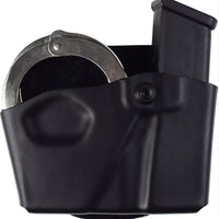 Safariland 573 Open Top Magazine and Handcuff Pouch LEFT Size GLOCK 17/22