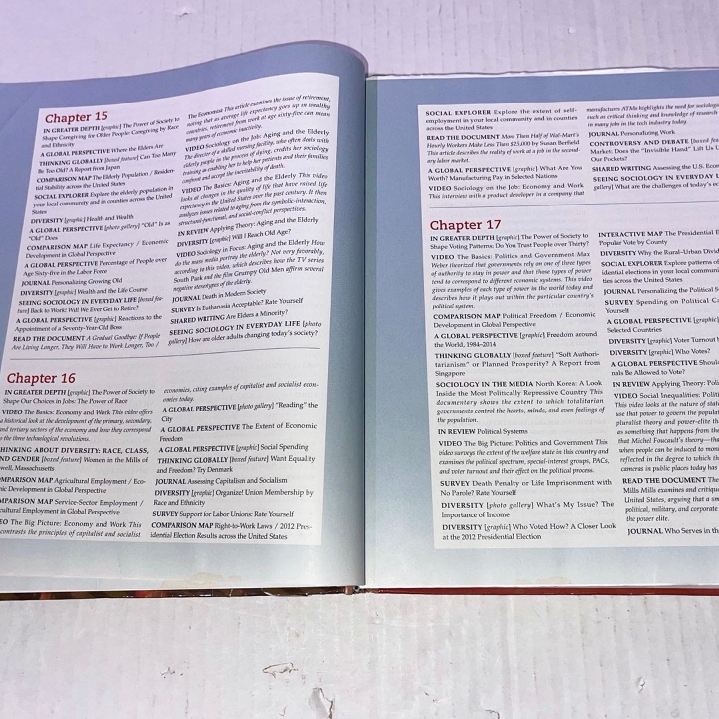 Sociology (16th Edition) Pearson ISBN-13: 978-0134206318 John J. Macionis