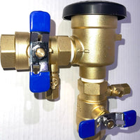 1"720A Pressure Vacuum Breaker Assembly – Thickened Brass Vacuum Breaker For Sprinkler, Back Flow Preventer Valve for Irrigation Systems & Commercial Water