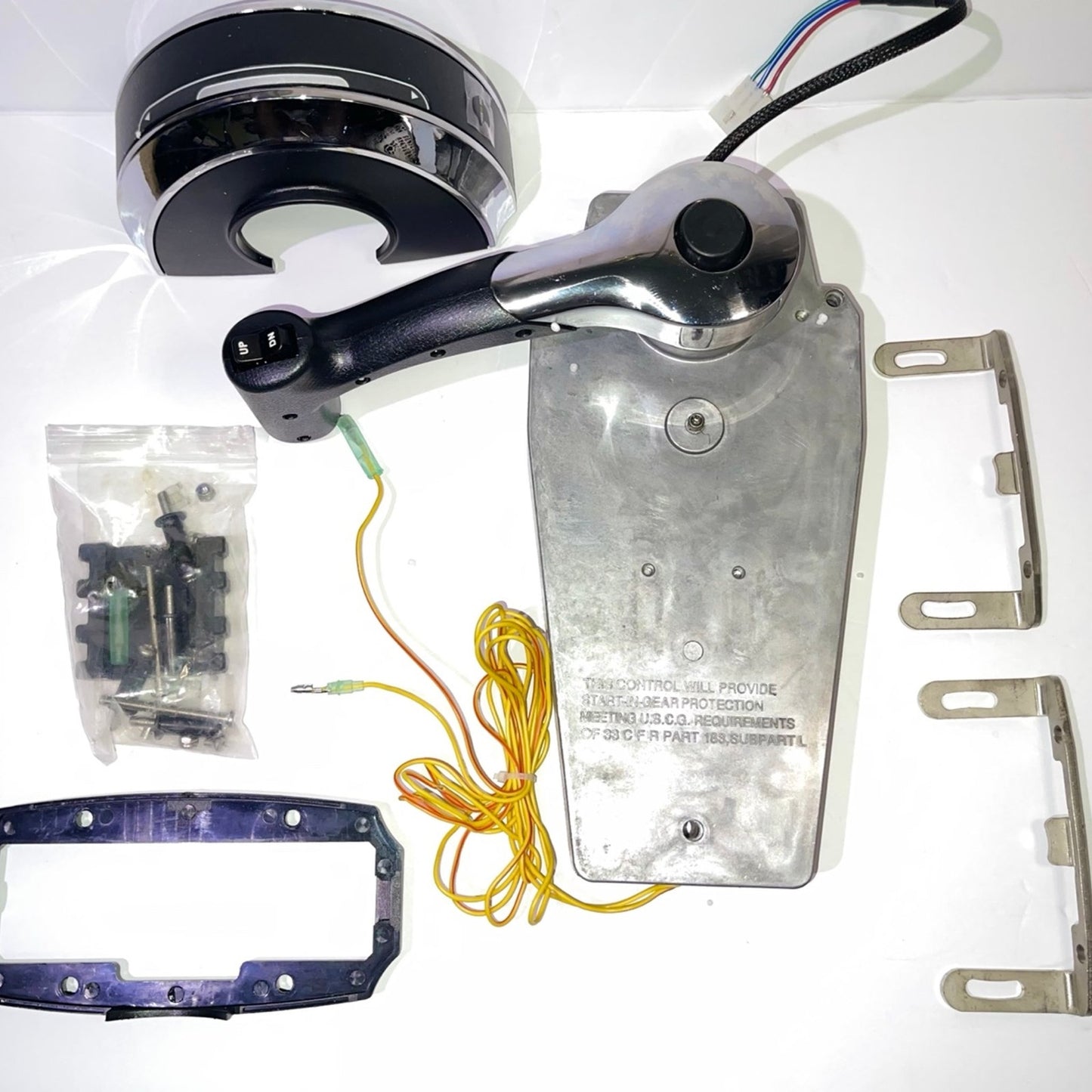 Mercury Outboard Engine Remote Control Box 8M0059686 TOP SINGLE MOUNT GEN II-4500