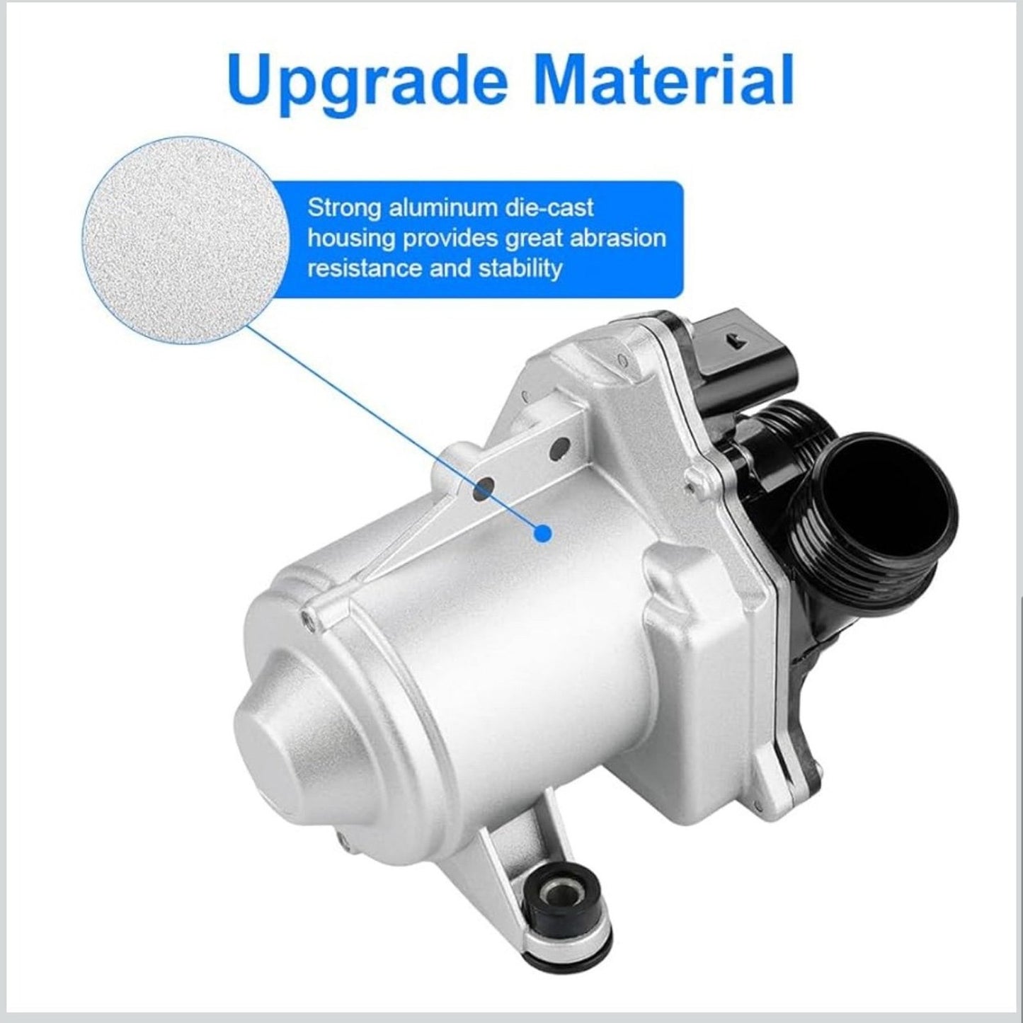 Electric Engine Water Pump For BMW E70 X5 3.0s 4.8i 2007-2009, X5 XDrive30i XDrive35d XDrive48i M 2009-2010 Coolant Pump For 599-961 11517568595 11517546996 11519894484