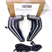 LED Side Fender Marker Light Dynamic Turn Signal for Ford F150 Raptor 2021-2025