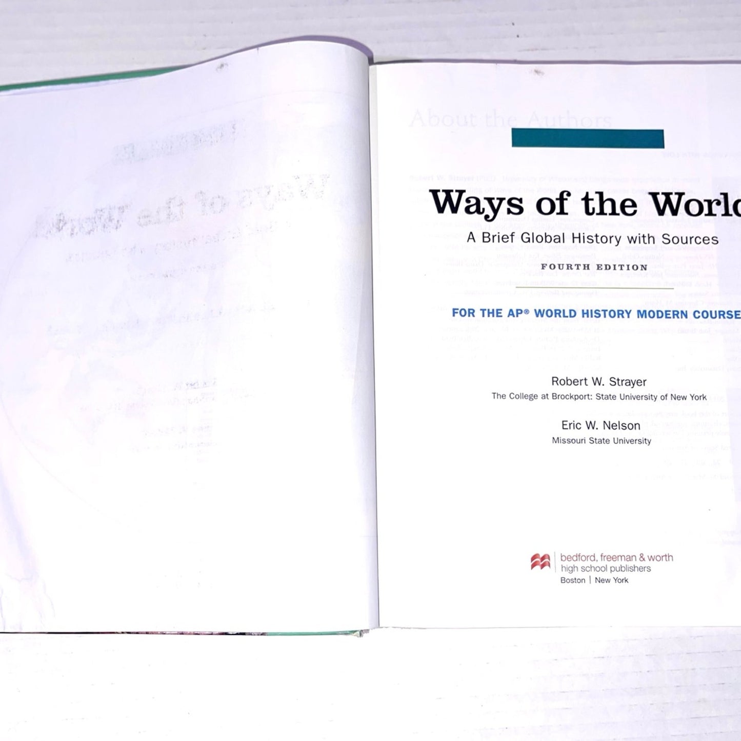 1200 Update Ways of the World with Sources for the AP® Modern Course ISBN-13: 978-1319236571, ISBN-10: 131923657X