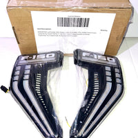 LED Side Fender Marker Light Dynamic Turn Signal for Ford F150 Raptor 2021-2025