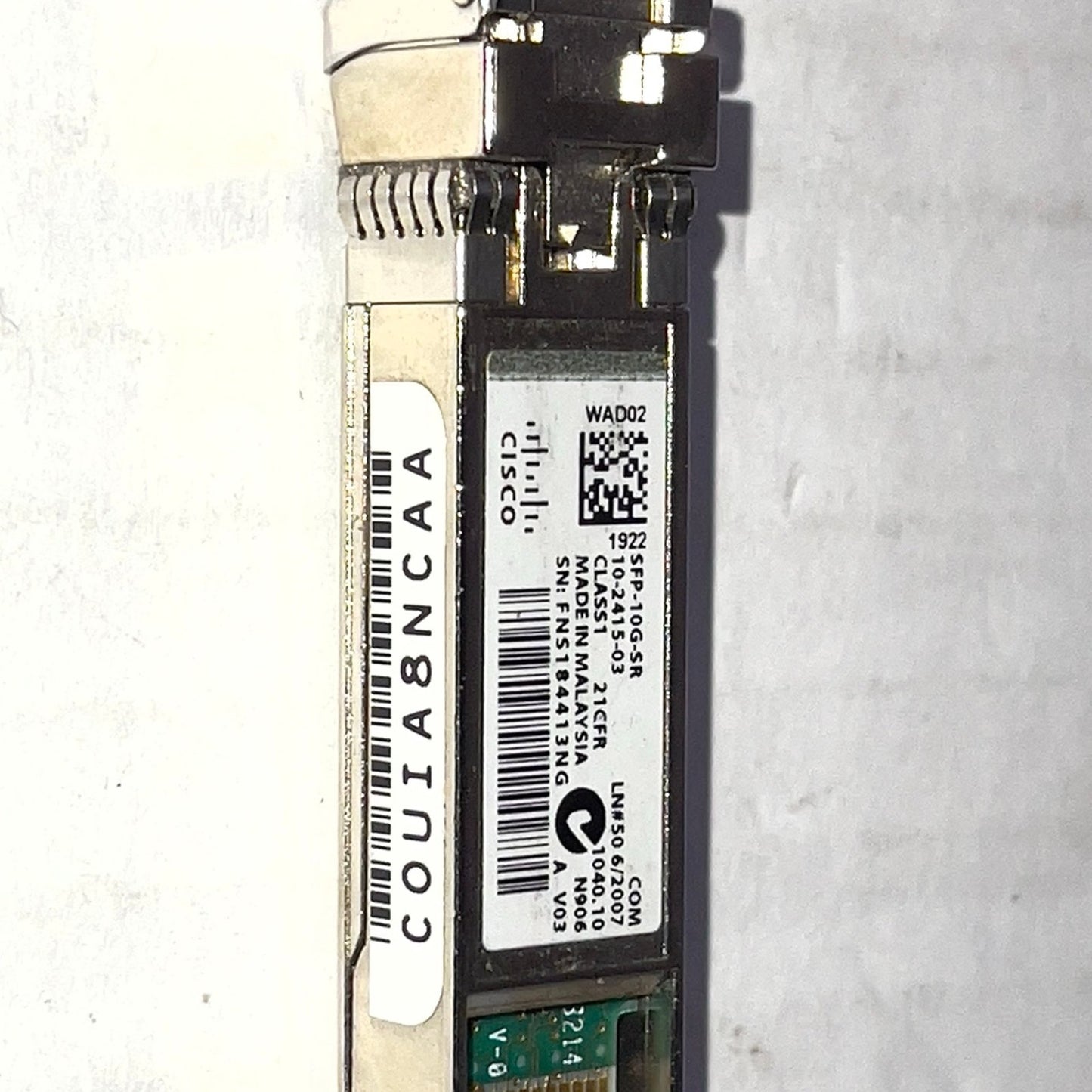 Cisco SFP‑10G‑SR 10GBASE‑SR SFP+ Transceiver Module